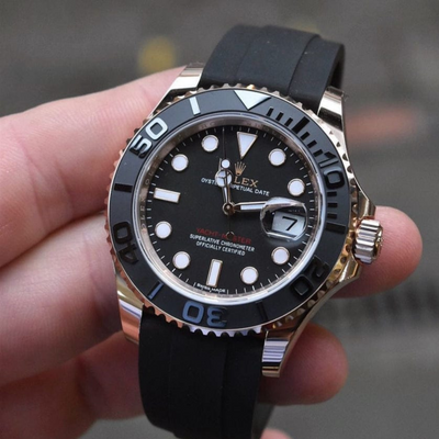 Rolex Yacht-Master Inspired Watch (Silicone Straps)